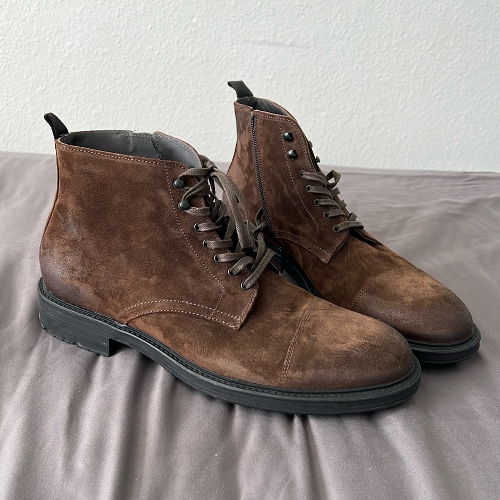 Bruno Magli Suede leather brown boots